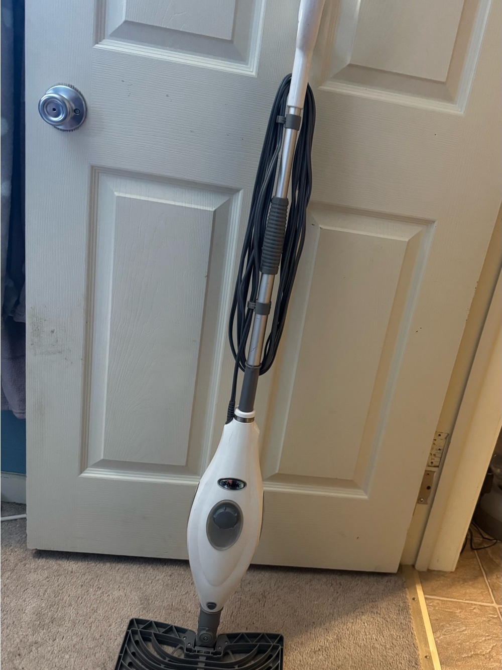 Shark Steam Mop - White Exterior with Black Base